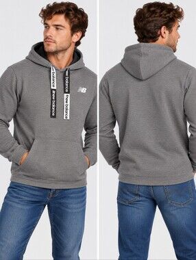 New Balance Men’s Grey Hooded Sweater - Minor Flaw